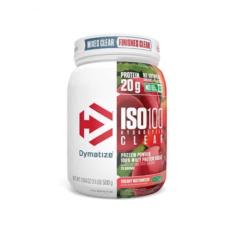 Dymatize Iso100 Hydrolyzed Clear